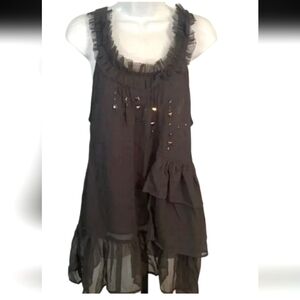 💜5/$25.00💜Tramp long, sheer top